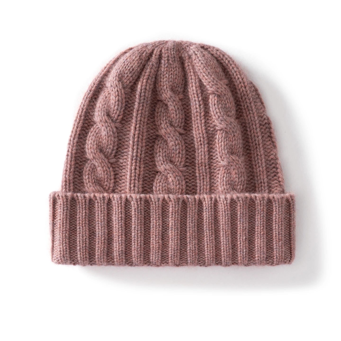 Cashmere Hat For Women/Men Winter New Thickened Fashion Solid Twisted Knitted Beanies Hats Casual Unisex Outdoor Soft Warm Caps