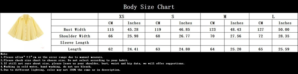 Women Fall Casual Loose Shirt Lapel Buttons Wide Sleeve Shirt 2025 New Spring Autumn Minimalist Holiday Versatile Shirt