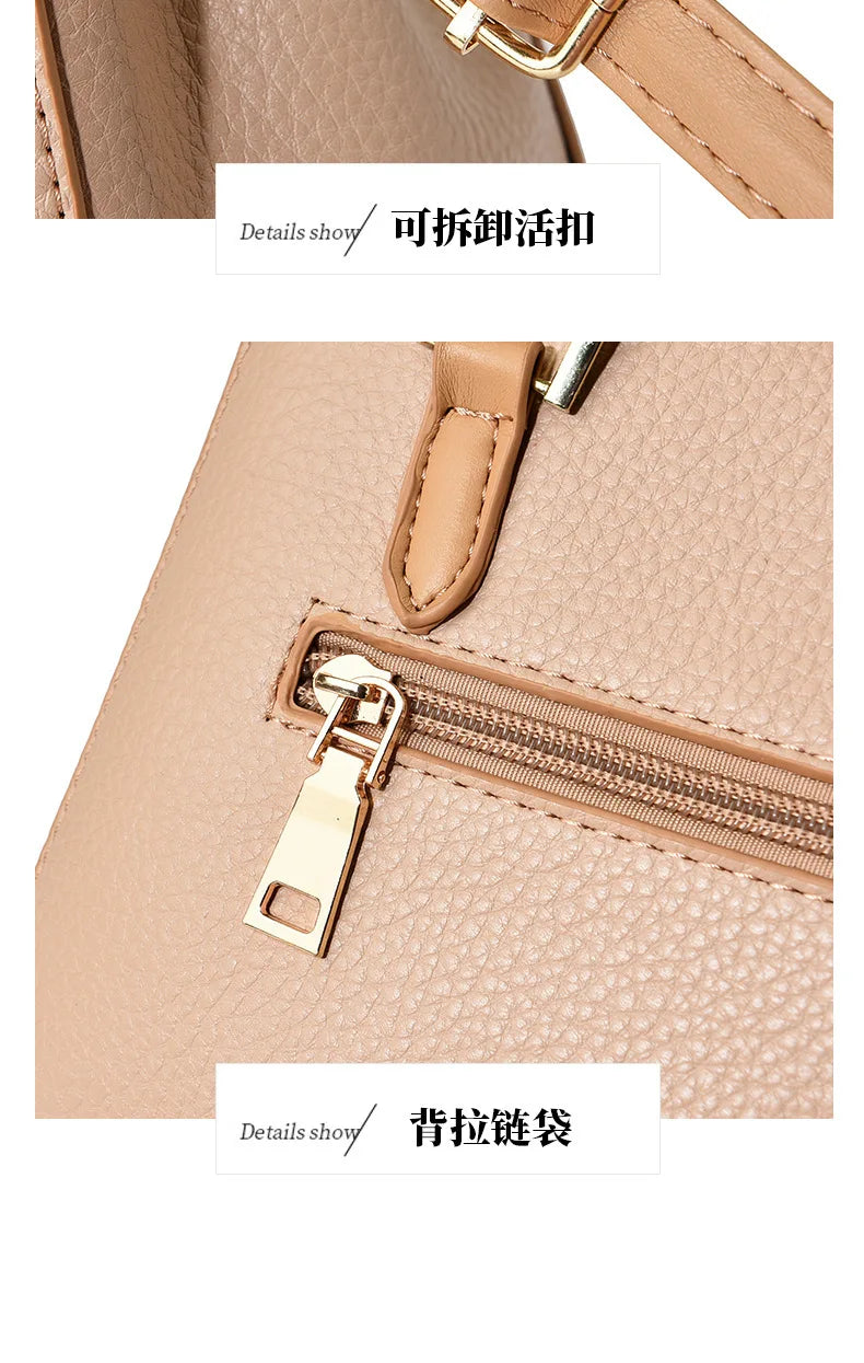 Women bag Handbag for women 2025 sac a main Casual foreign style Canvas large capacity ladies trend fashion elegant bag