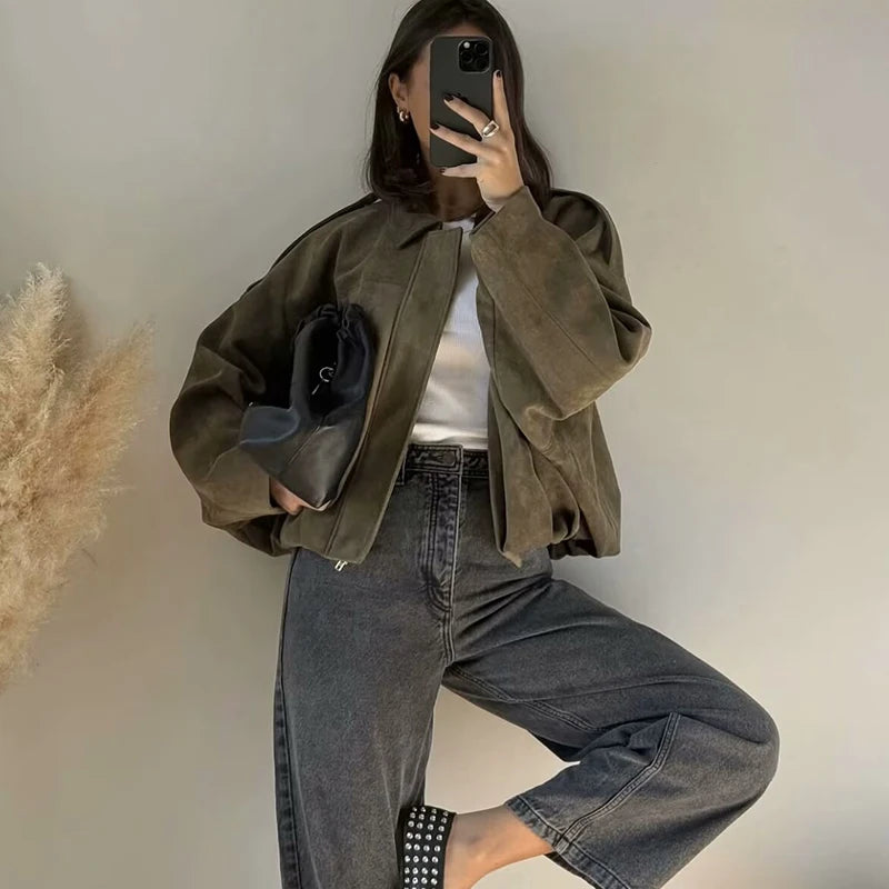 Women's Coat  2025 New Fashion Autumn and Winter Casual Jacket for Women Loose Chic Ladies Jacket