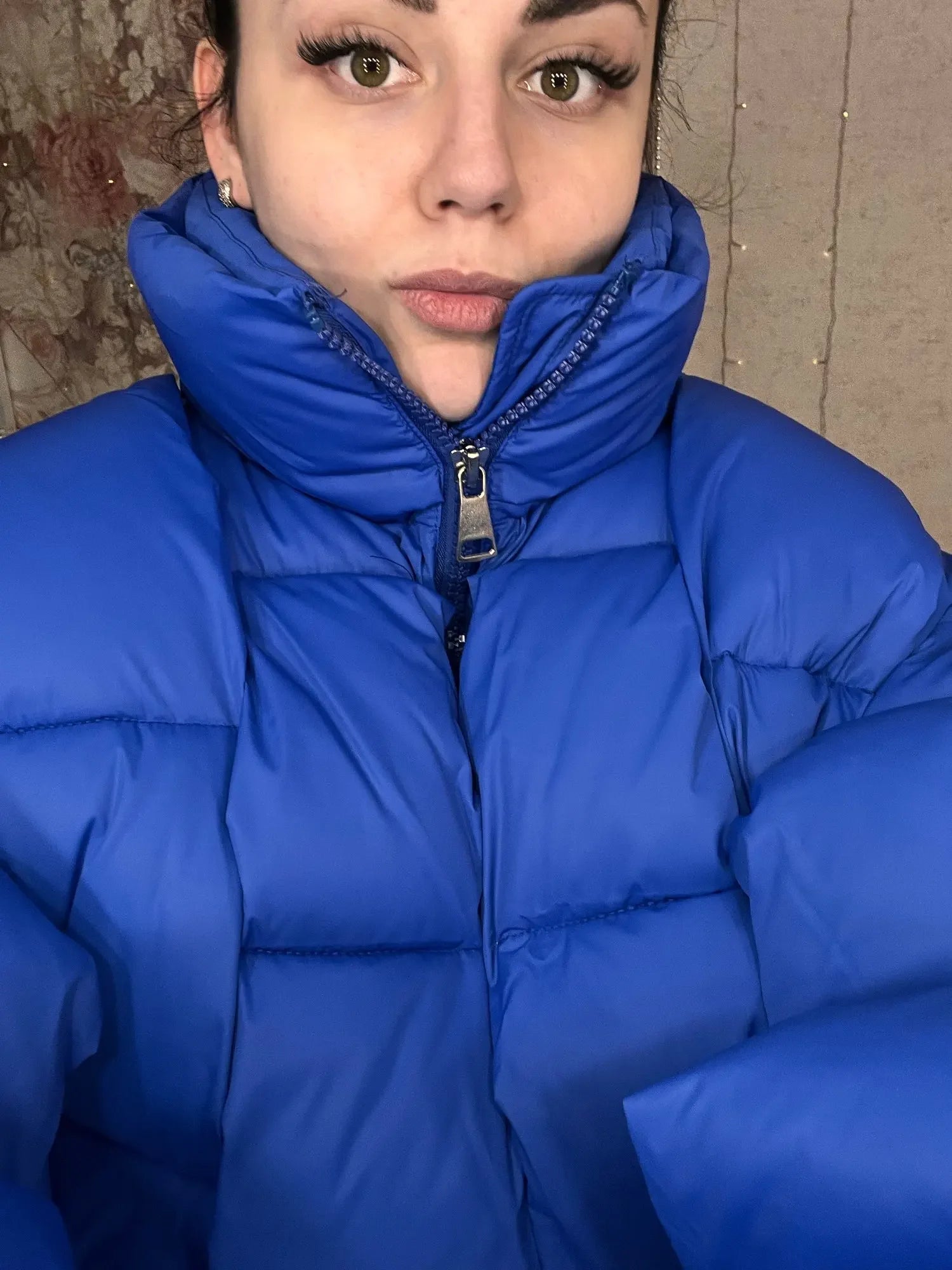 Winter Jackets for Women 2025 Thick Warm Loose Fashion Quilted Jacket Female Interchange High Street Green Baggy Puffer Coat