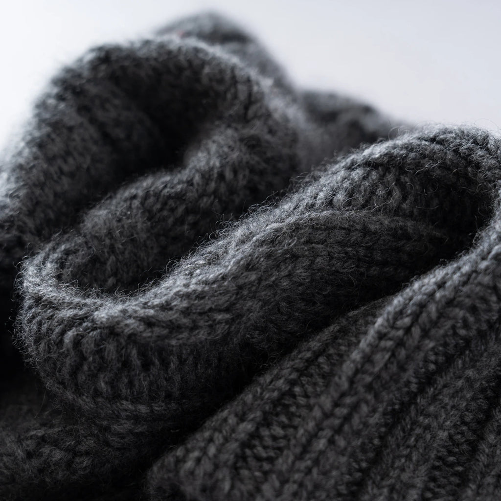 Cashmere Hat For Women/Men Winter New Thickened Fashion Solid Twisted Knitted Beanies Hats Casual Unisex Outdoor Soft Warm Caps