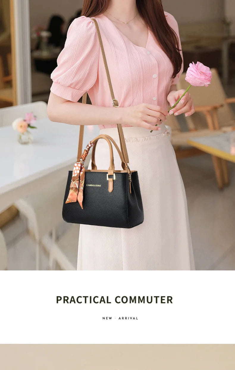 Women bag Handbag for women 2025 sac a main Casual foreign style Canvas large capacity ladies trend fashion elegant bag