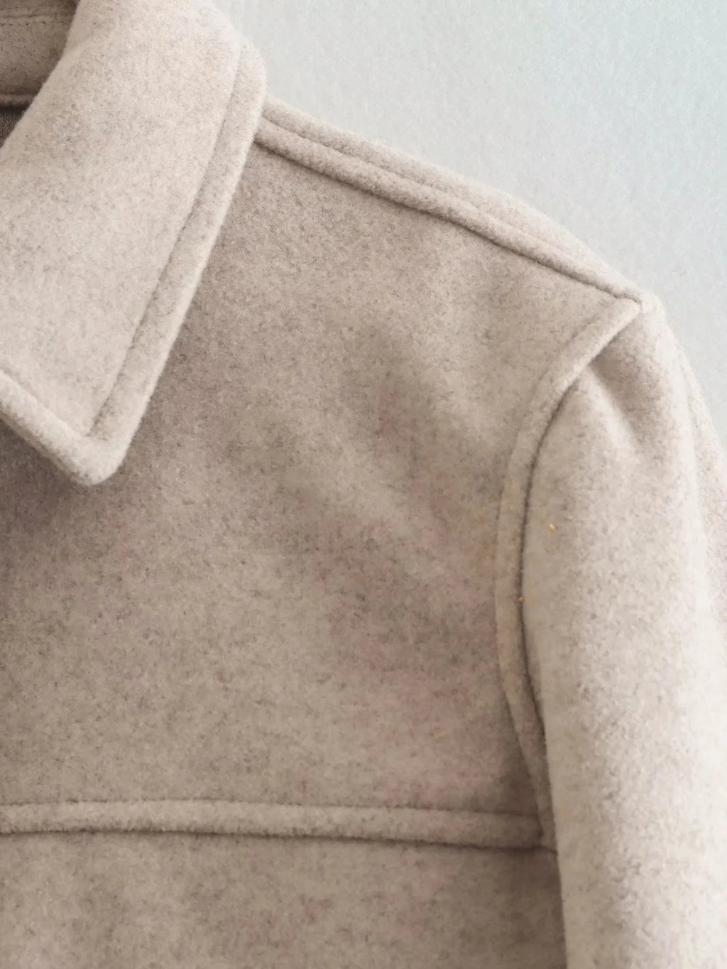 HH Jackets For Womens Autumn Fashion Solid Front Pockets Button Long Sleeve Jacket Elegant Woman Casual Outerwear Coat