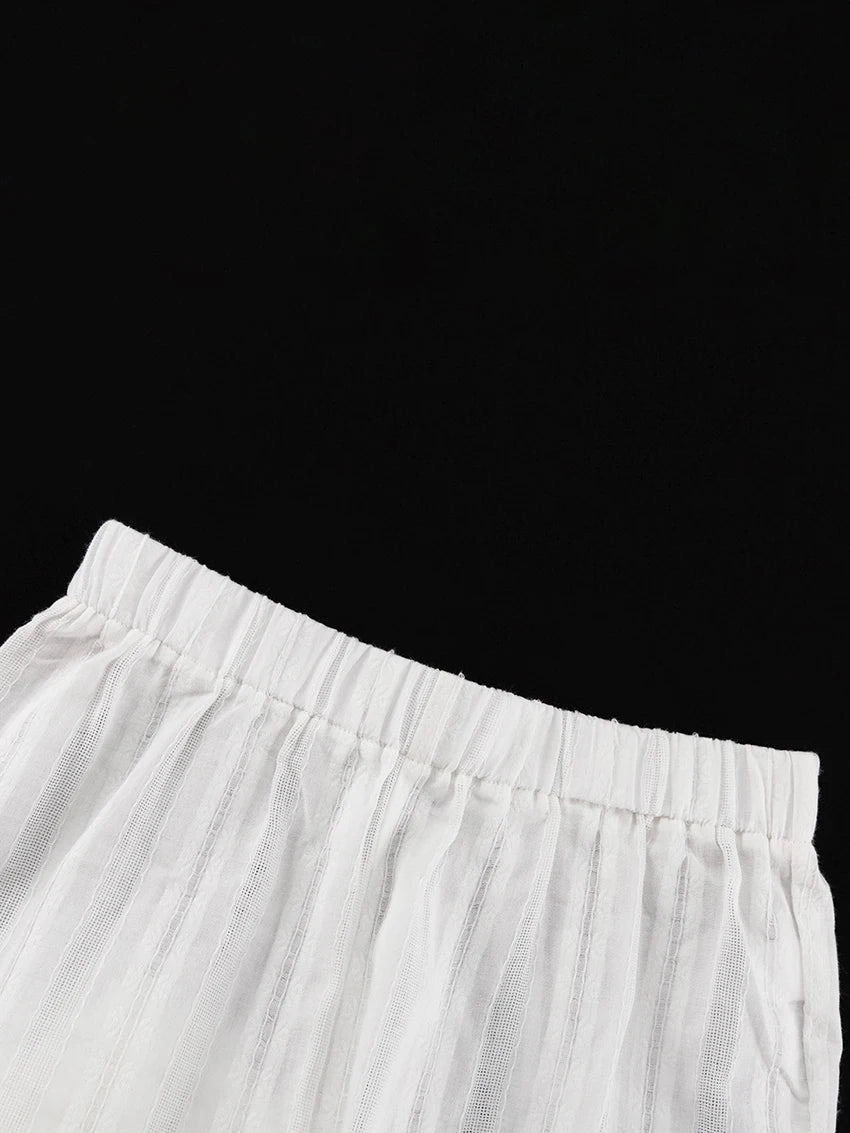 Marthaqiqiq Casual Women Nightgown 2 Piece Suit Long Sleeve Nightwear Turn-Down Collar Sleepwear Pants Loose Home Clothes Ladies