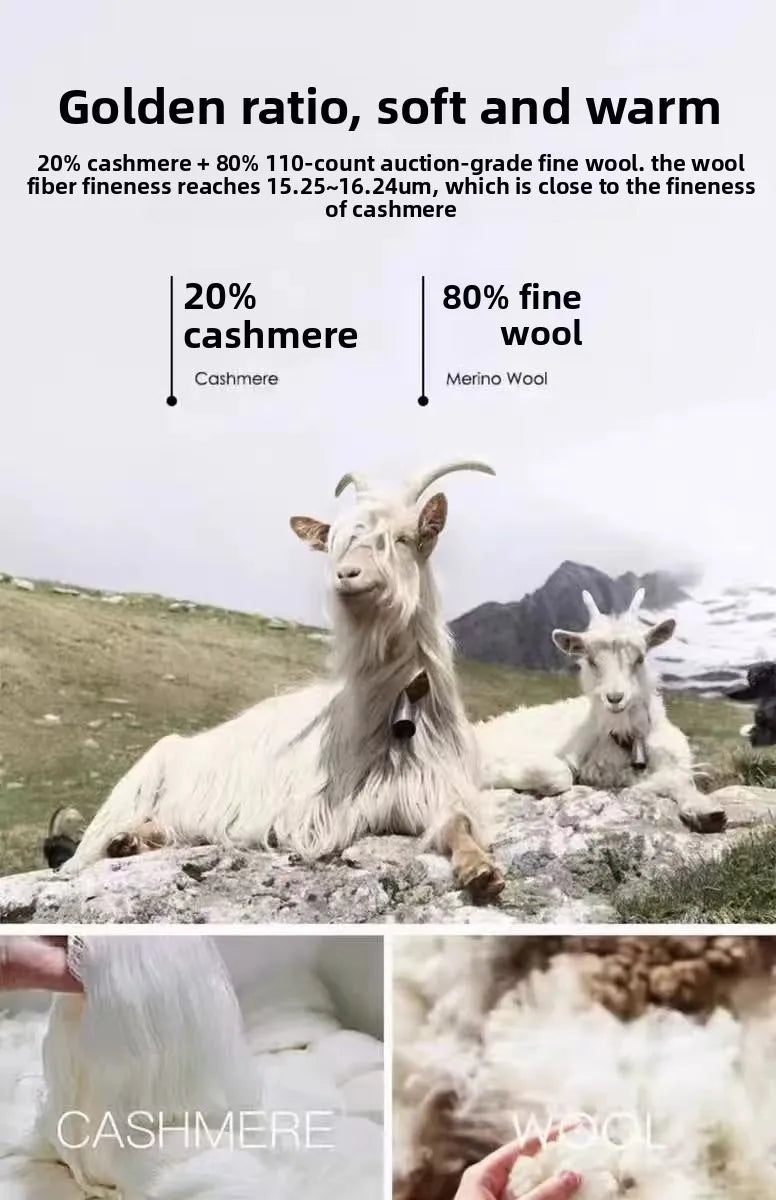 Women's Short Rose-red Double-sided Cashmere Coat | High-end (Wedding Bridal/New Year "War Robe") Woolen Outerwear