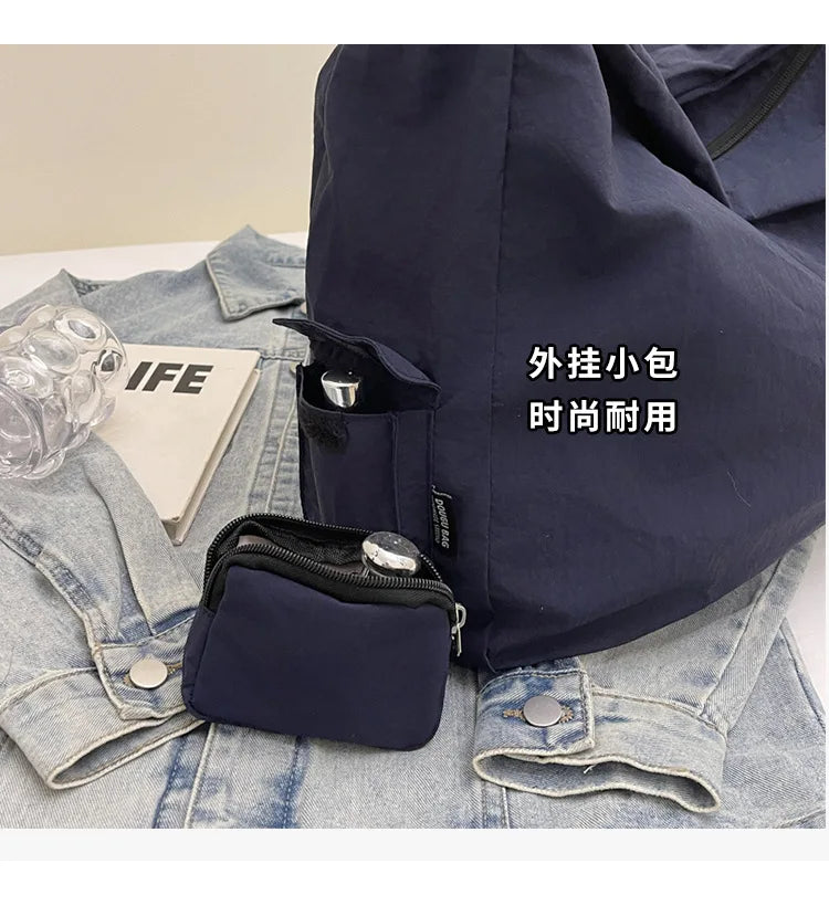 Women's Handbag Large Women Shoulder Shopper Bag Canvas Luxury Designer Cloth Tote Bags for Woman 2025 Trend Brands Big Female