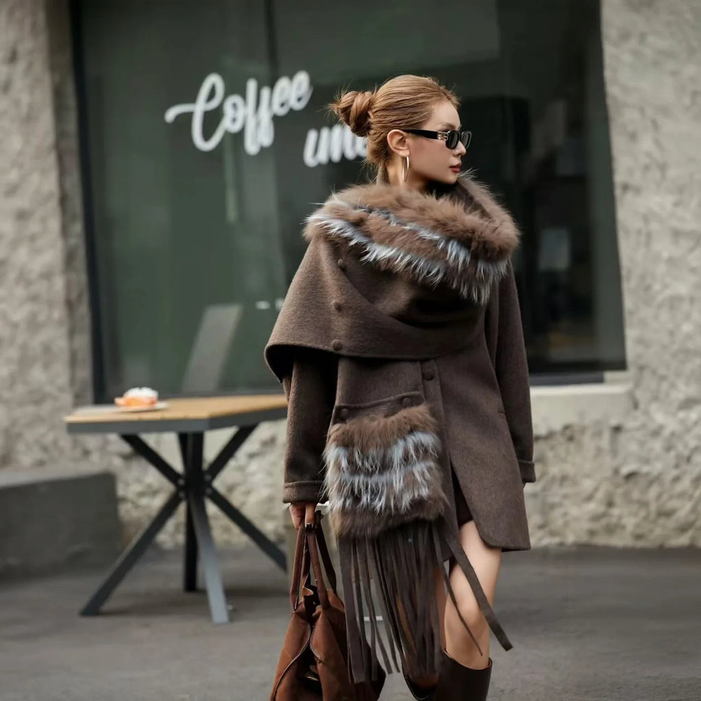 Women's Double-Faced Cashmere Coat - 2025 Autumn & Winter New Style