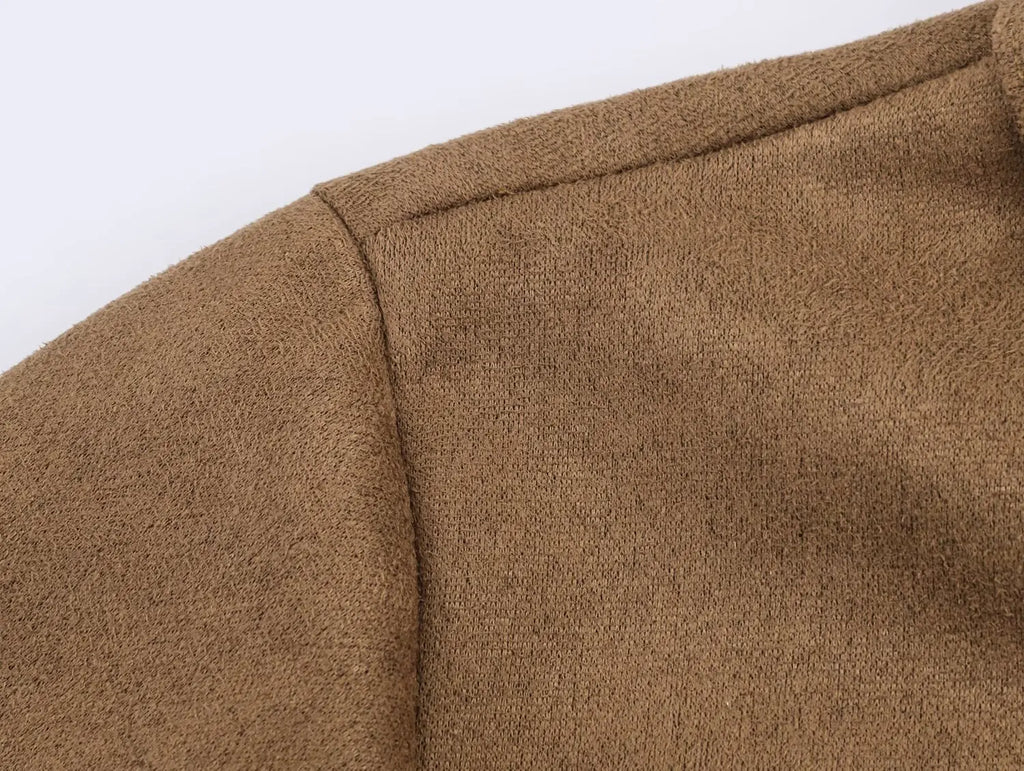 Women's Jacket 2025 New Arrival Women's Casual Fashion Short Jacket Single-Breasted Design