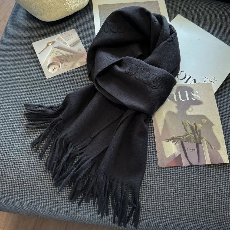 2025 New Women's Cashmere Scarf Reversible Pashmina Shawl Soft Warm Winter Wrap Lightweight Oversized Elegant All Season