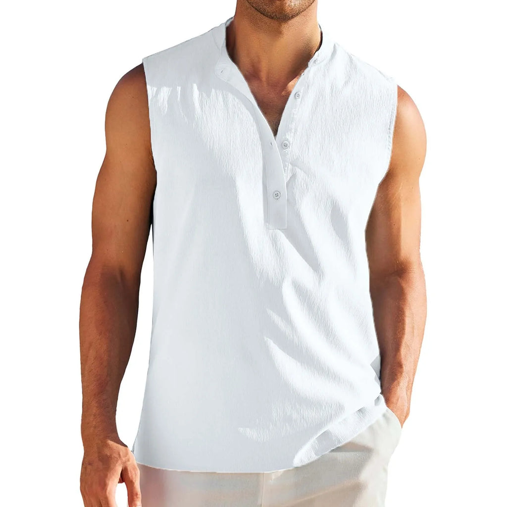 Shirts Men for Male Summer Sleeveless Beach Shirts For Tank Shirts Casual Tank Top Long Sleeve Bulk Shirts Men