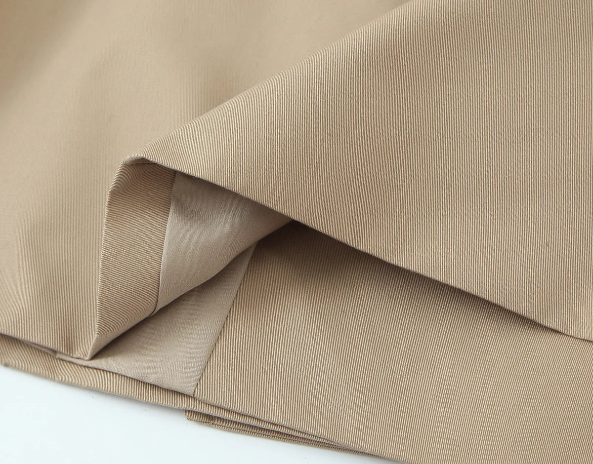 Women Jackets 2025 Autumn Winter New Fashion Laple Long Sleeves Double-Breasted Jacket Female Elegant Windcoat Style New Coats