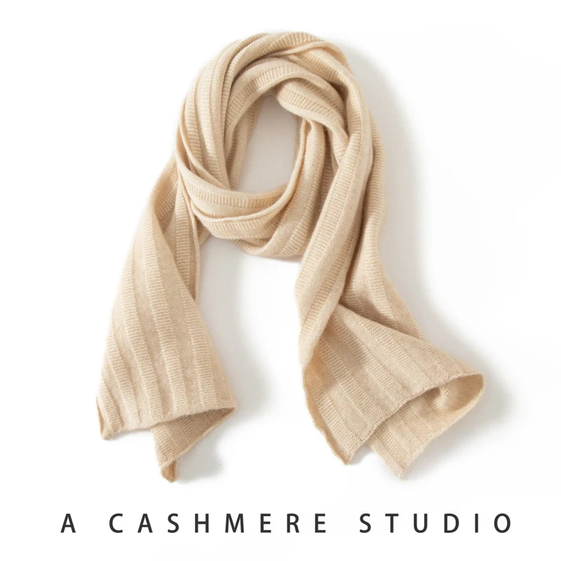 Winter Keep Warm Cashmere Scarf for Women/Men 2025 New Fashion Casual Outdoor Solid Color Scarf Cashmere Knit Scarves Unisex