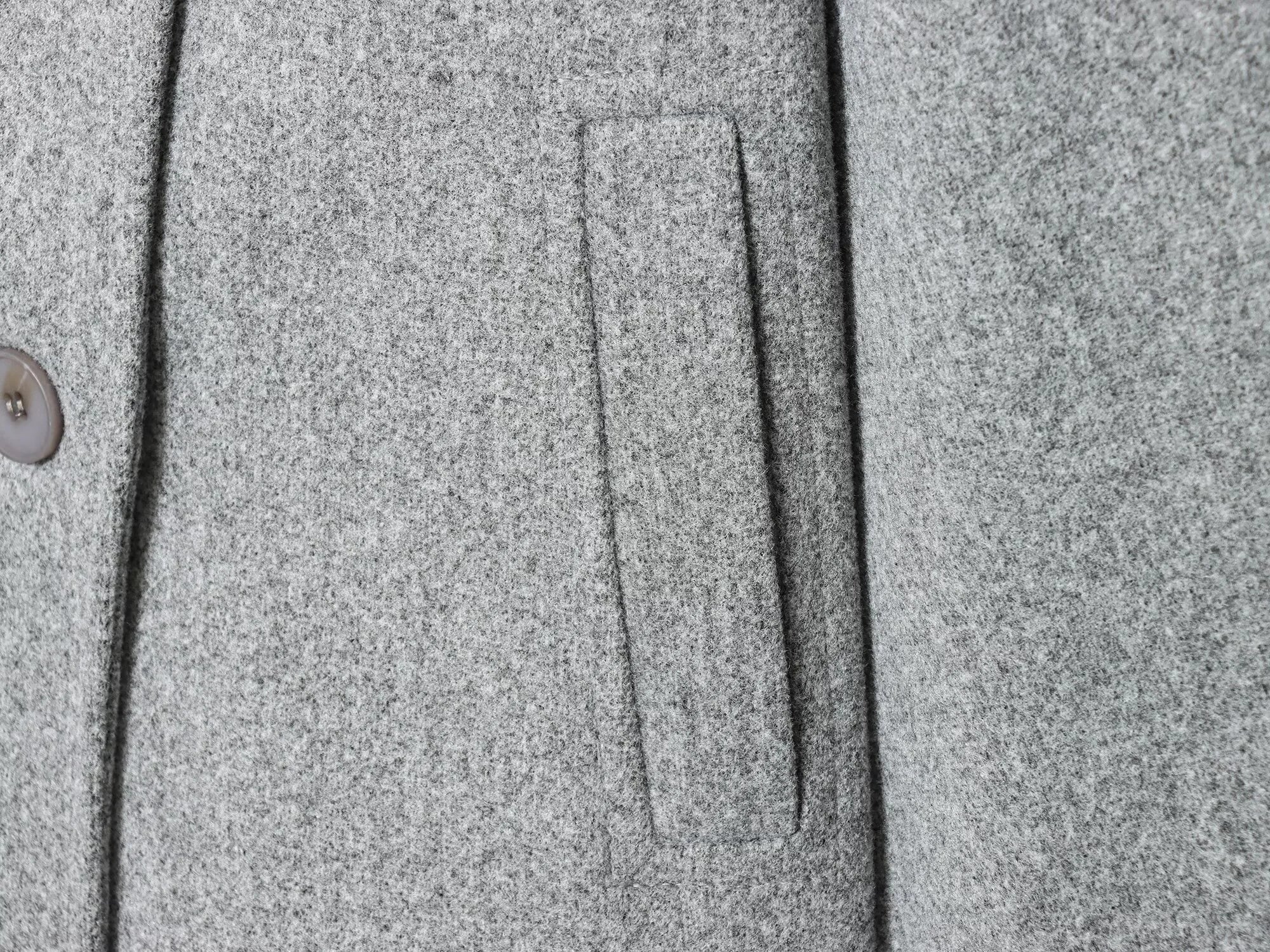 2025 Winter New Women's Casual Fashionable Simple Versatile High-Neck Long-Sleeved Double-Breasted Loose Wool Coat