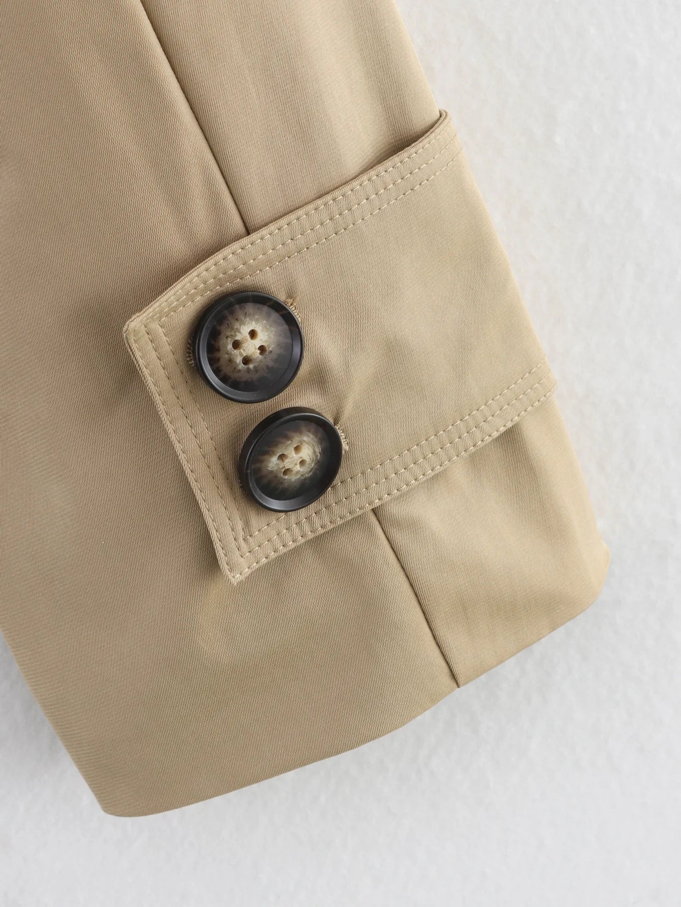 Trench Lady Coat Long Sleeve Coats Woman Jackets Casual Black Urban Classic Elegant New Denim Solid Cropped Outerwears