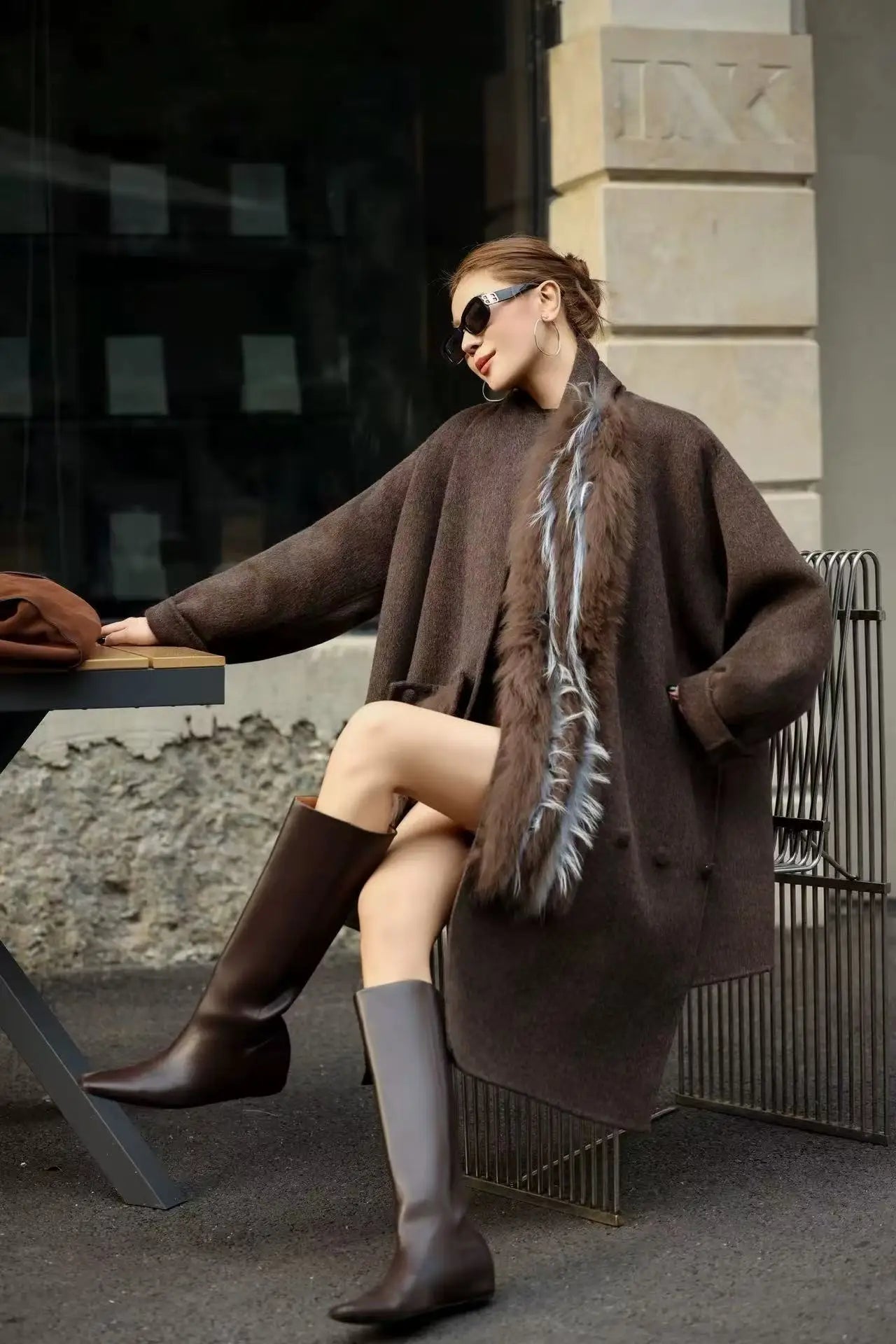 Women's Double-Faced Cashmere Coat - 2025 Autumn & Winter New Style