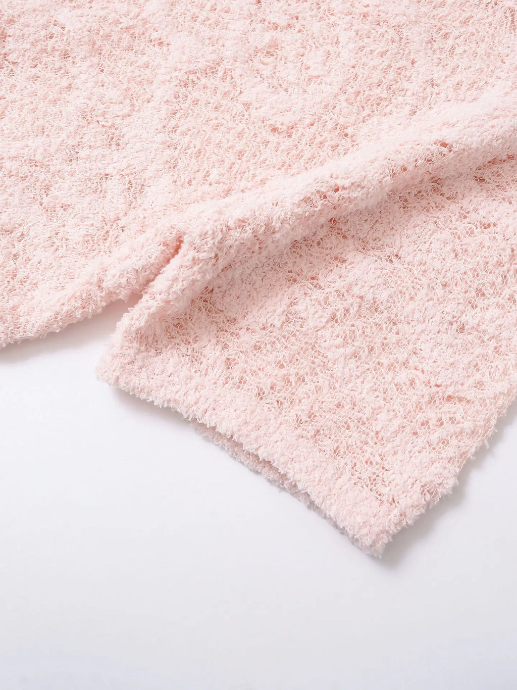 Women's clothing 2025 summer new style fashionable light-cooked style flower print texture knitted top