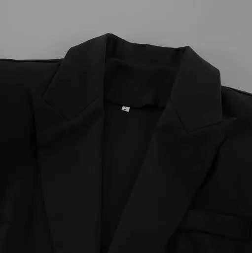 Women's Coat 2025 Autumn New V-Neck Lace Lace Queen Style Black Temperament Small Suit Coat Gorgeous Retro Elegant Coat