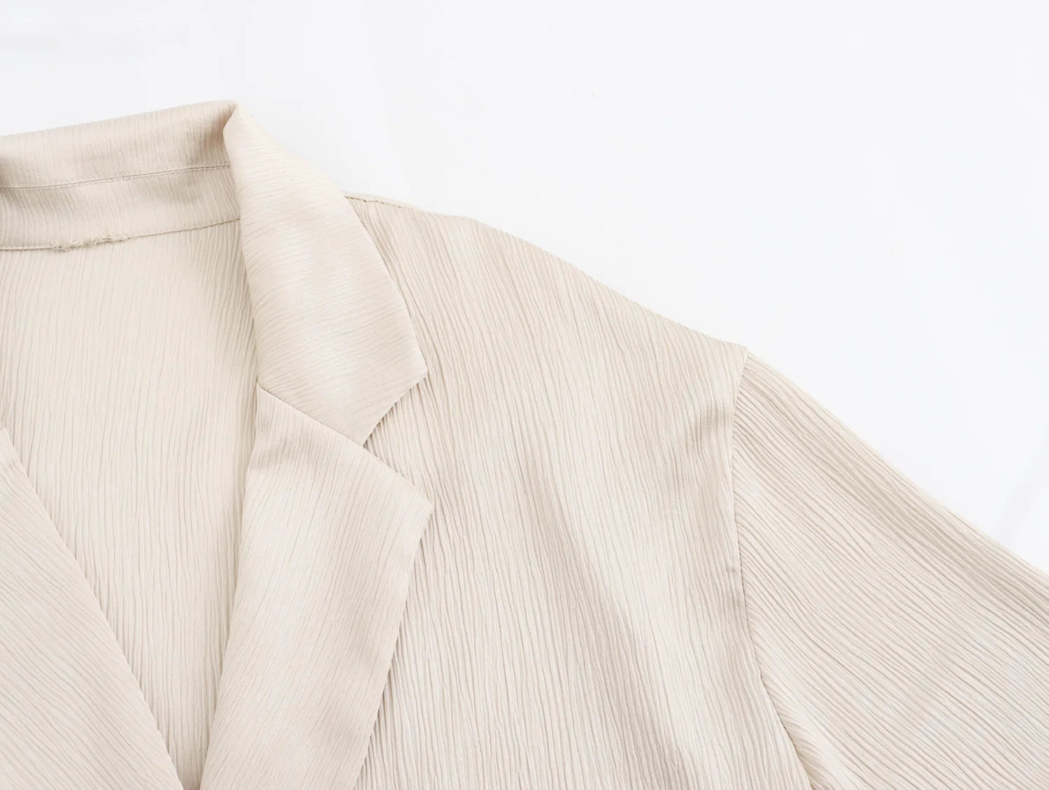 2024 Autumn Women Casual Blazer Coat Pants Set Long Sleeve Double Breasted Blazer + Wide Leg Trousers Lady Office Outfit