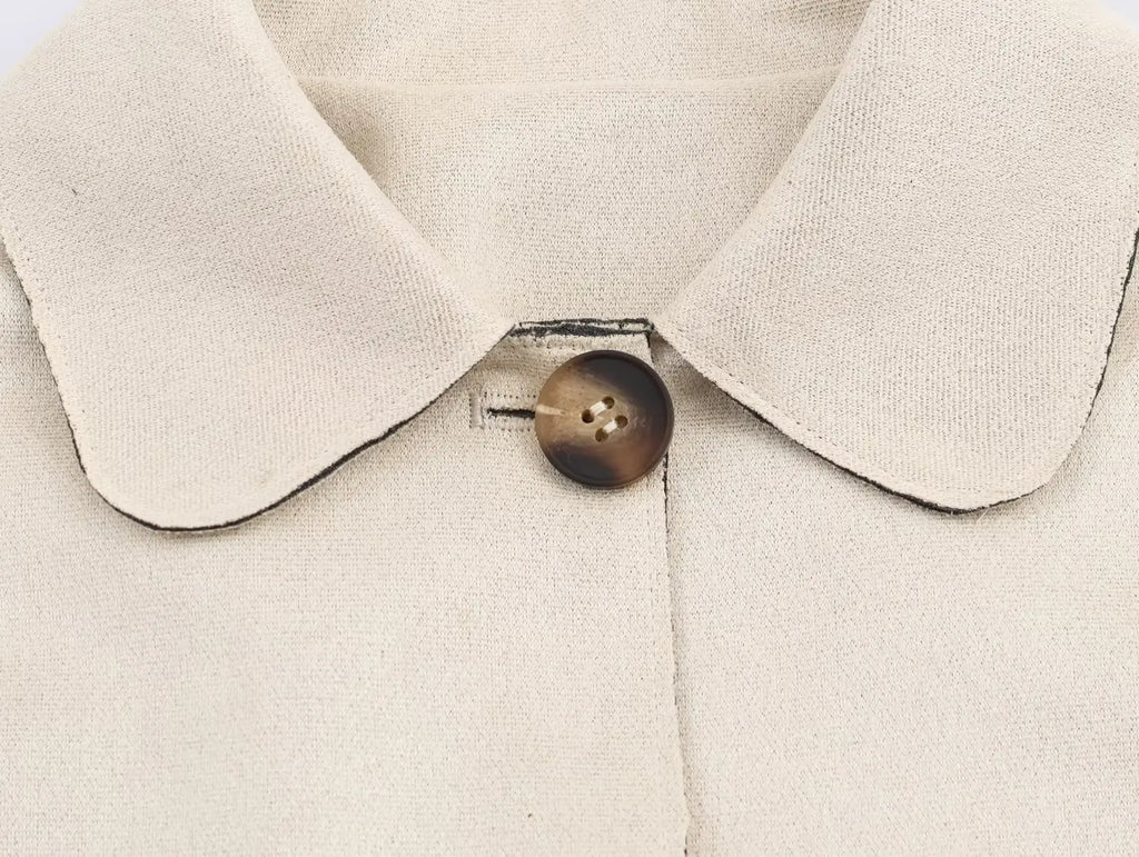 Women's Jacket 2025 New Arrival Women's Casual Fashion Short Jacket Single-Breasted Design