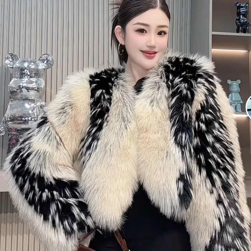 Winter Fur Coat Women Jacket 2025 New Lady Clothing