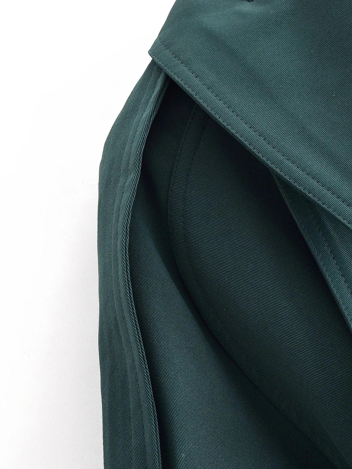 Women Elegant Long Trench Coats Autumn Fashion Double Breasted TrenchCoat With Belt Solid Jacket Streetwear Lady Windbreaker