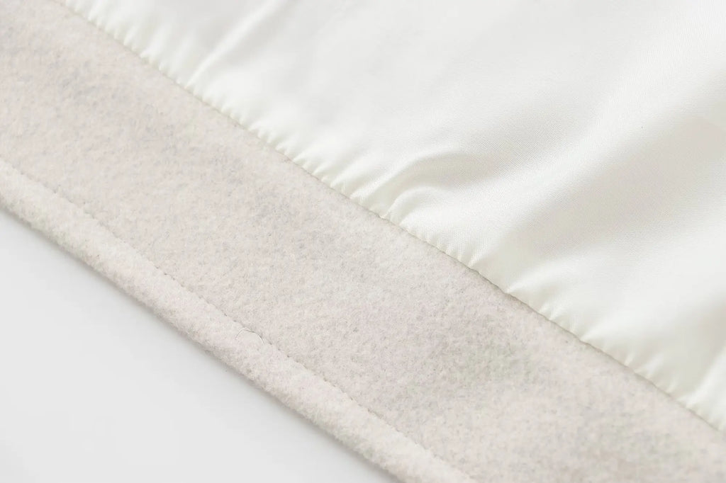 Women's Zipper Jacket Coat New Winter Long Sleeve Pocket Outerwear Coat Short Street Elegant Women's Jacket