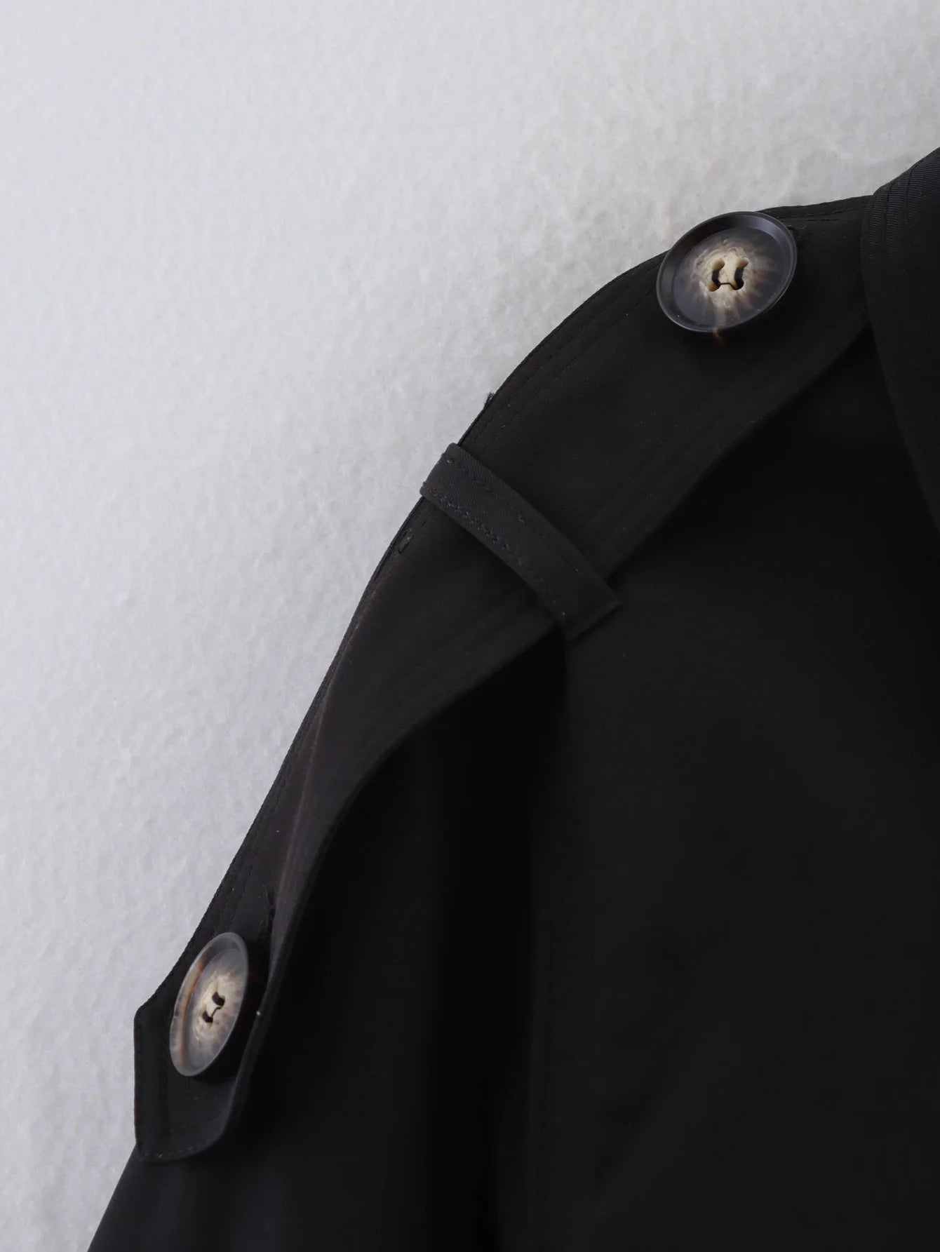 Trench Lady Coat Long Sleeve Coats Woman Jackets Casual Black Urban Classic Elegant New Denim Solid Cropped Outerwears