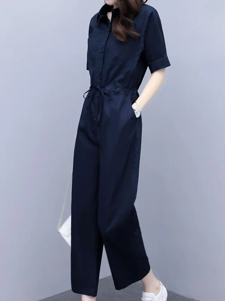 Trousers Woman Summer 2025 Top and Pant Sets for Women 2 Pieces Draw String Comfortable Outfit Cheap Casual Elegant Aesthetic D