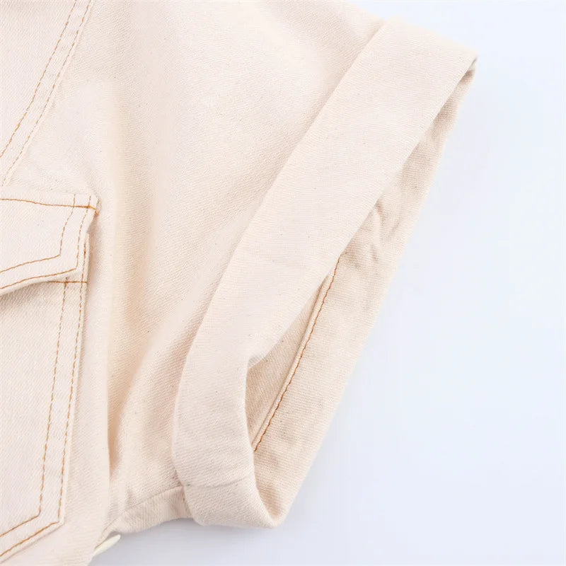 New Dresses 2025 Woman Fashion SummerSlim Denim Skirt Women's Clothing V-neck Tops