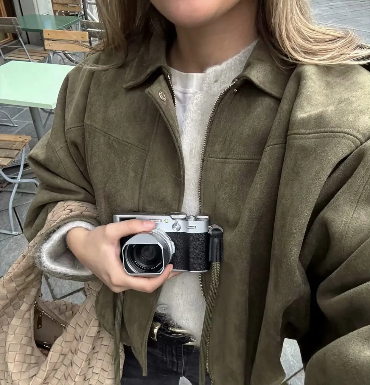 Women's Jacket 2025 New Multicolor Suede Textured Lapel Bomber Fall Vintage Fashion Women's Top