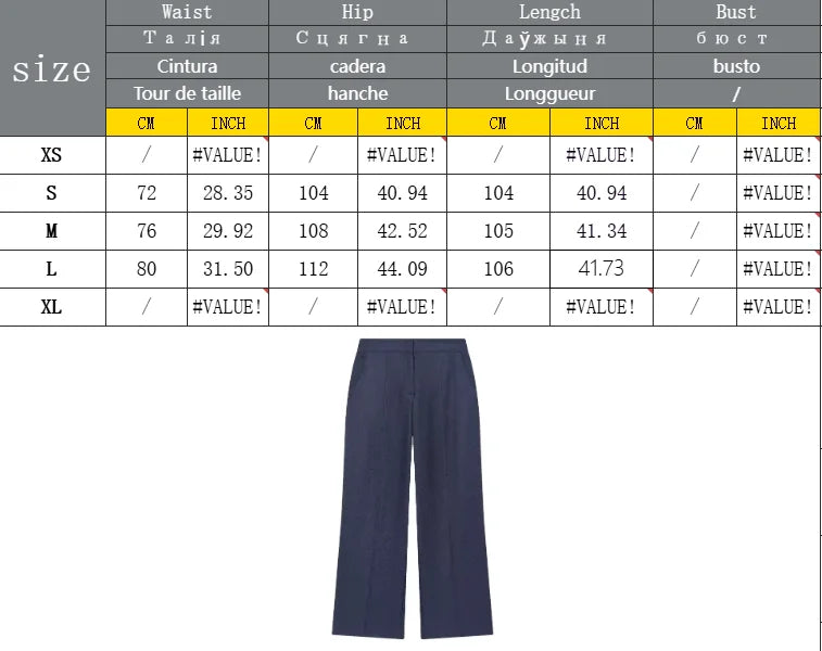 Women Winter  Autumn New Products Women's Clothing Long-sleeved Lapel Short Jacket Top Edge Straight Leg Pants Suit
