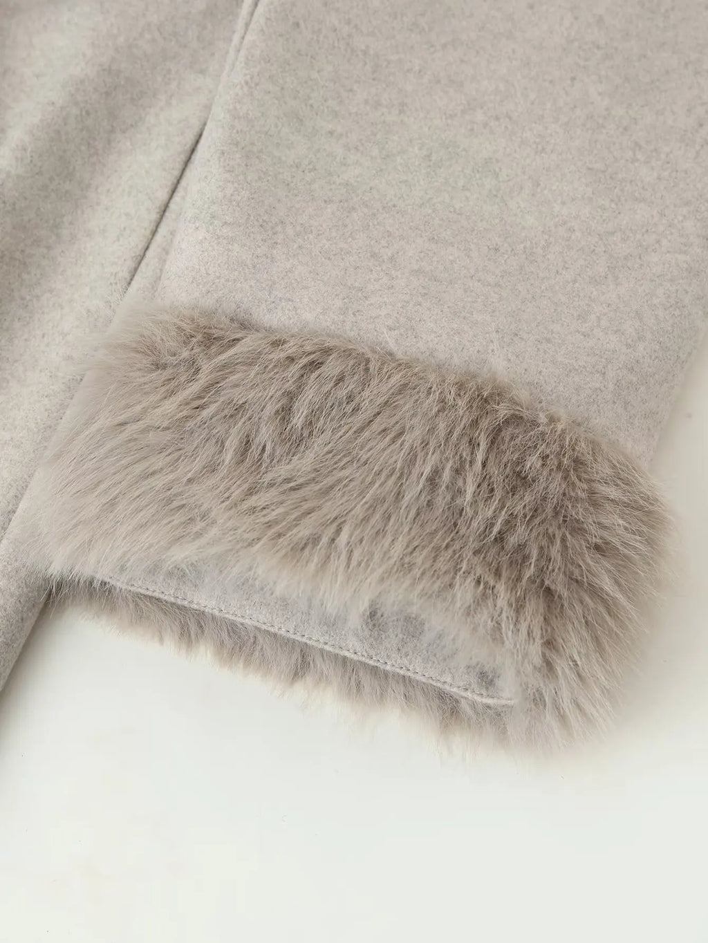 Women's Elegant Woolen Coat Lady Turn-Down Collar With Belt Full Sleeved Outerwear Female Bathrobe Styled Thicken Long Jackets