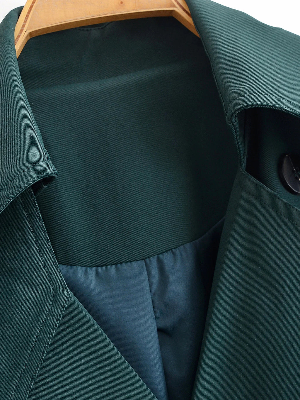 Women Elegant Long Trench Coats Autumn Fashion Double Breasted TrenchCoat With Belt Solid Jacket Streetwear Lady Windbreaker