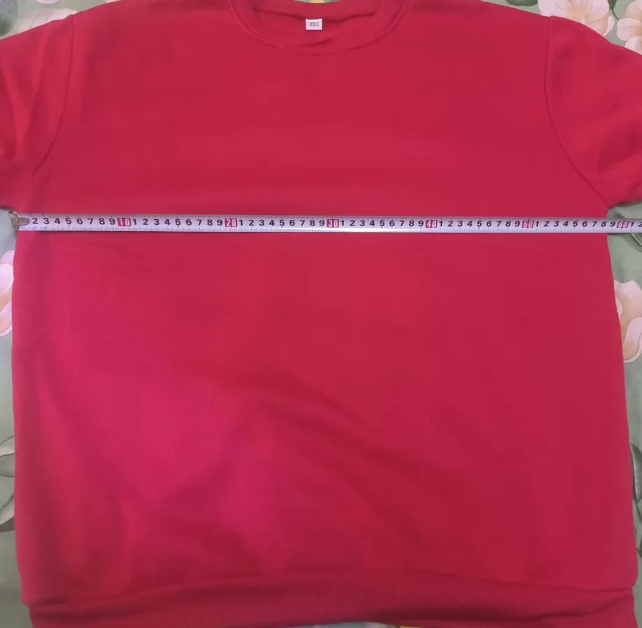 Women's Christmas Casual Sweatshirt with Merry Christmas Let Warm round-neck long-sleeved pullover