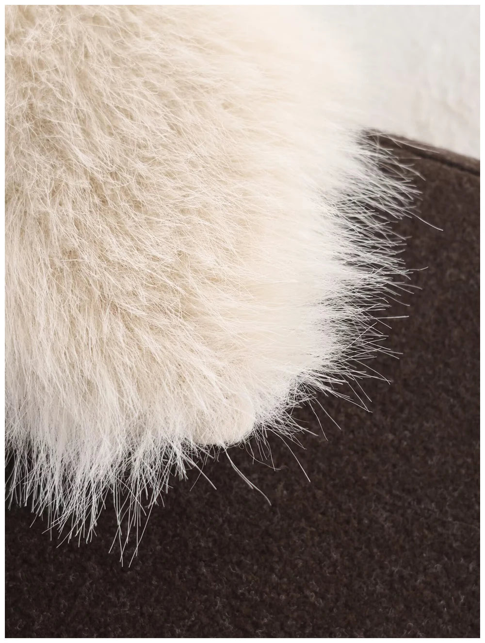 Womens Fashion Coat With Fur Collar Single Breasted Wool Coat Stylish And Versatile Suitable For Everyday And Work Wear