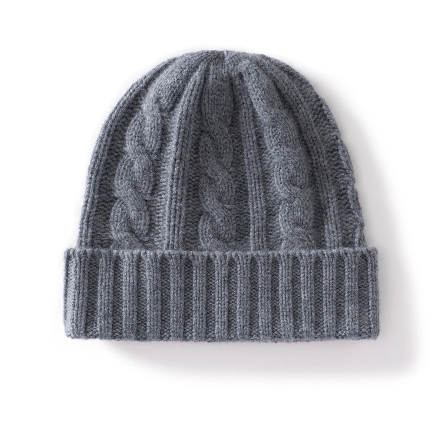 Cashmere Hat For Women/Men Winter New Thickened Fashion Solid Twisted Knitted Beanies Hats Casual Unisex Outdoor Soft Warm Caps