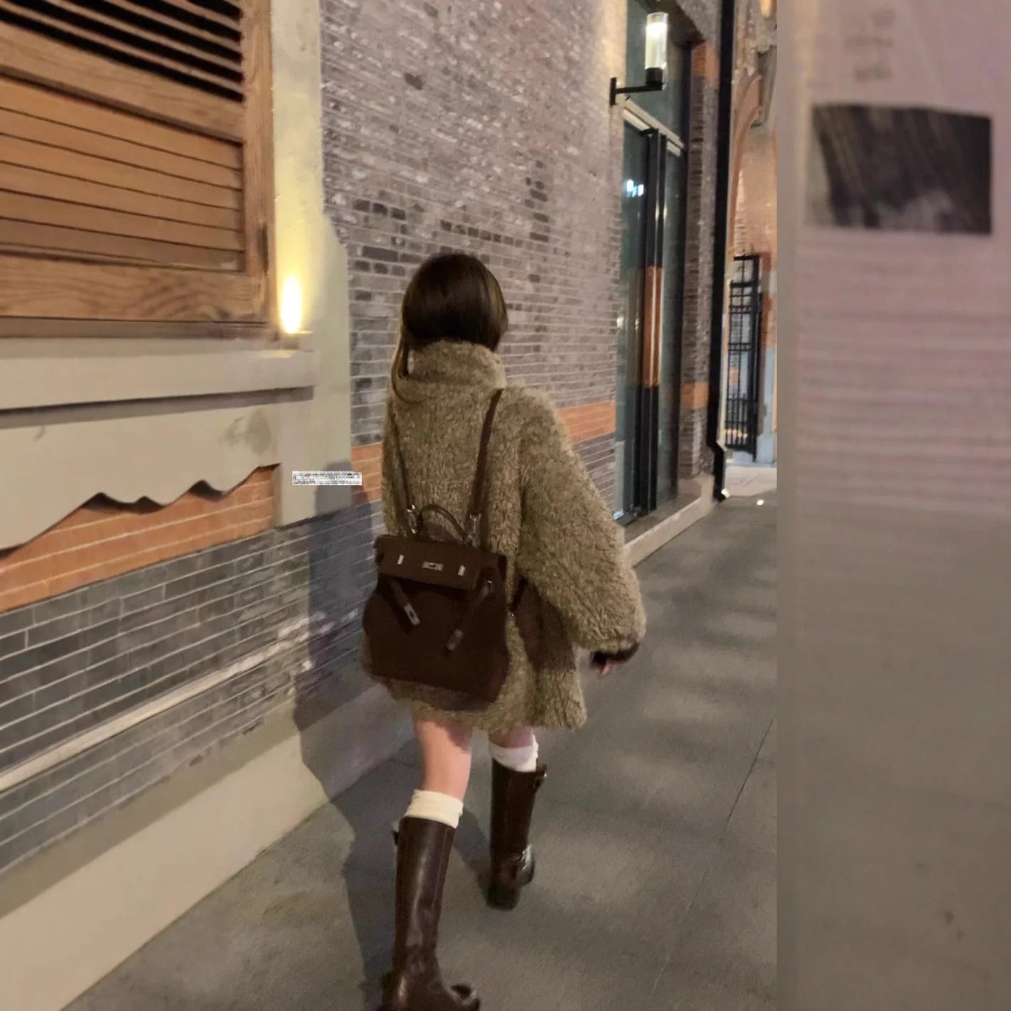 Two-sided Lamb Wool Coat Women's Mid-winter Long Loose Fur Premium Warm Coat