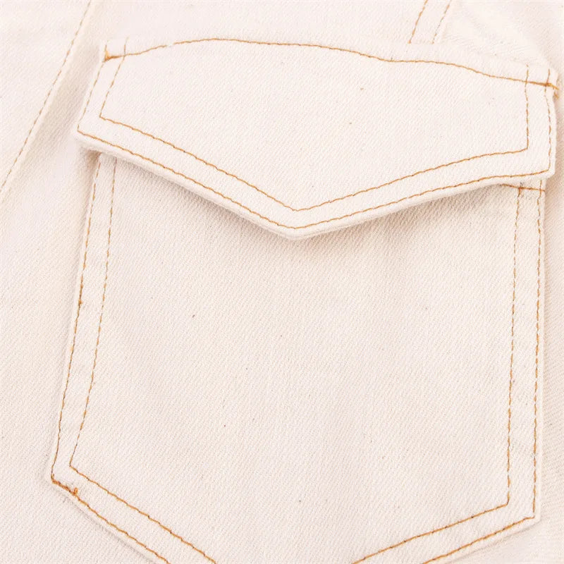 New Dresses 2025 Woman Fashion SummerSlim Denim Skirt Women's Clothing V-neck Tops