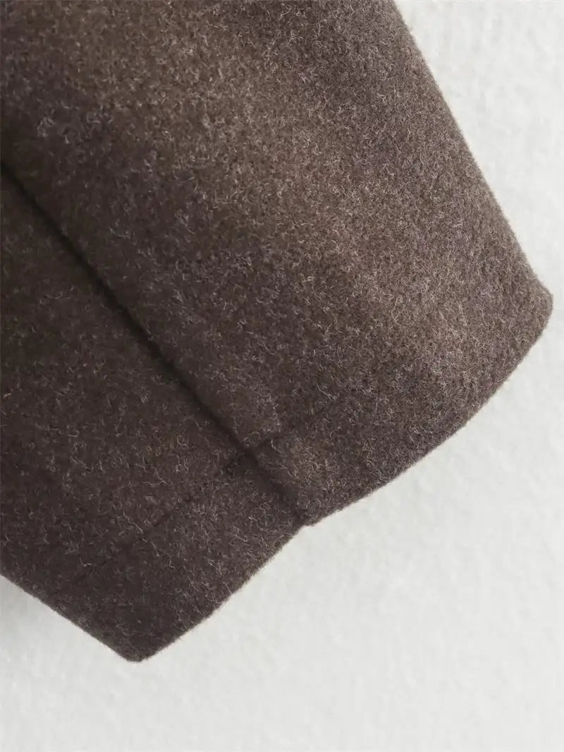 Autumn Jackets Women's 2025 New Coats Chic Loose Lapel Warm Street Women's Jackets Simple Casual Joker Youth Outerwear