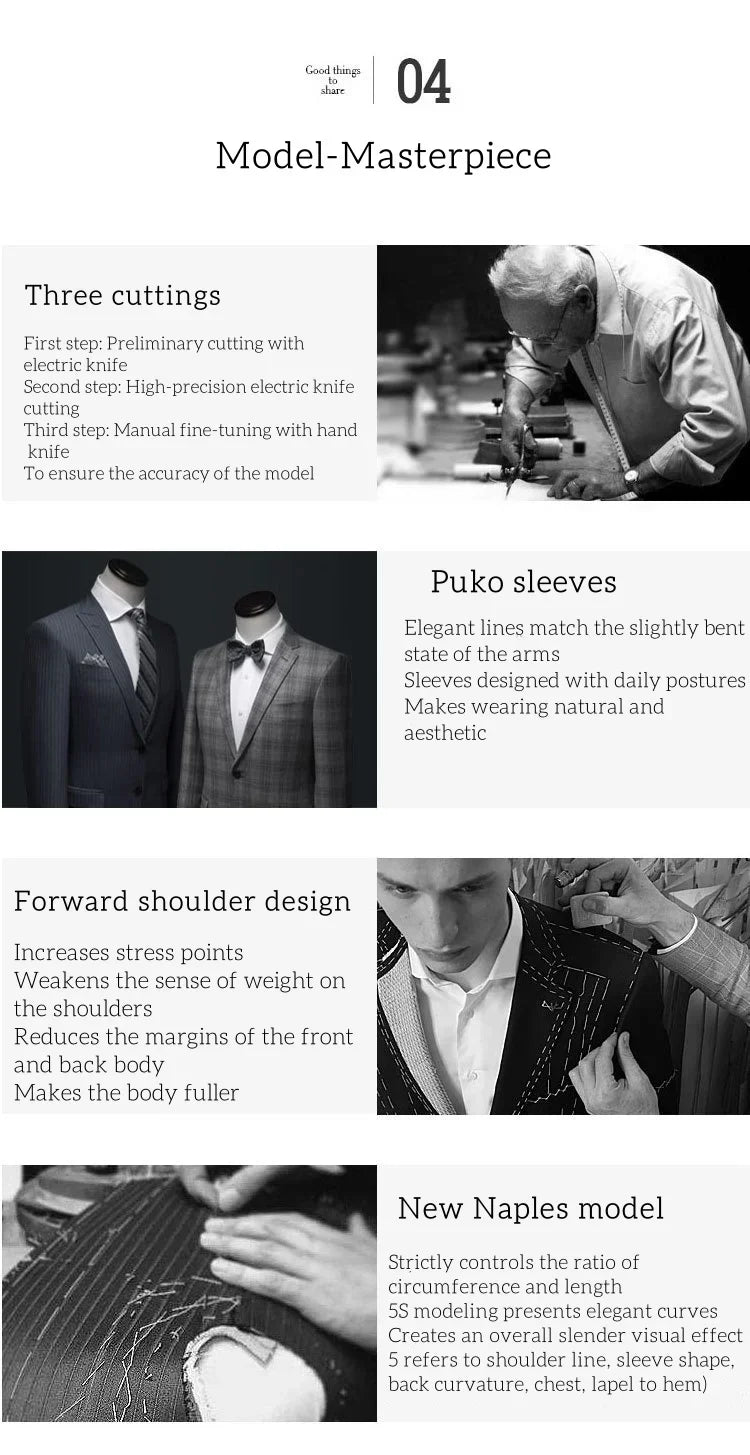 High-end Men's Double-breasted Wool Coat Fashionable Long Wool Knee-length Casual Suit Jacket for Men Peak Lapel Customized Coat