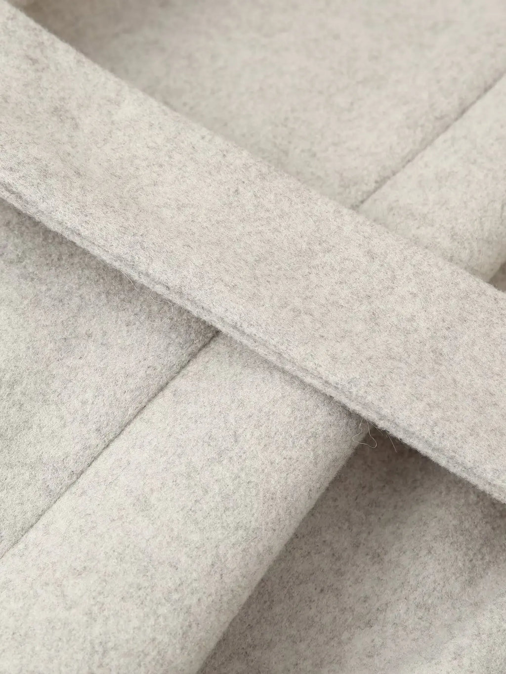 Women's Elegant Woolen Coat Lady Turn-Down Collar With Belt Full Sleeved Outerwear Female Bathrobe Styled Thicken Long Jackets