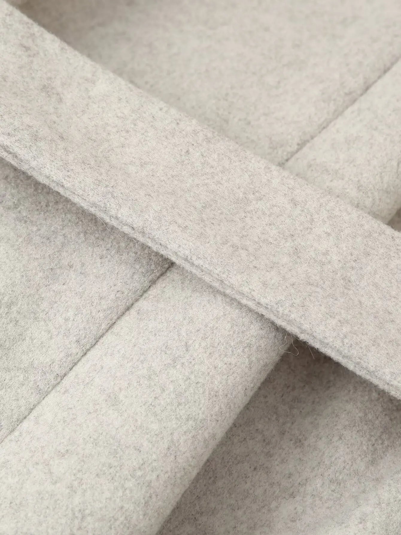 Women's Elegant Woolen Coat Lady Turn-Down Collar With Belt Full Sleeved Outerwear Female Bathrobe Styled Thicken Long Jackets