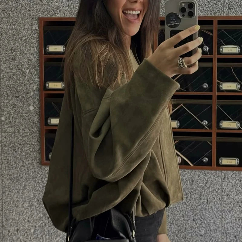 Women's Coat  2025 New Fashion Autumn and Winter Casual Jacket for Women Loose Chic Ladies Jacket