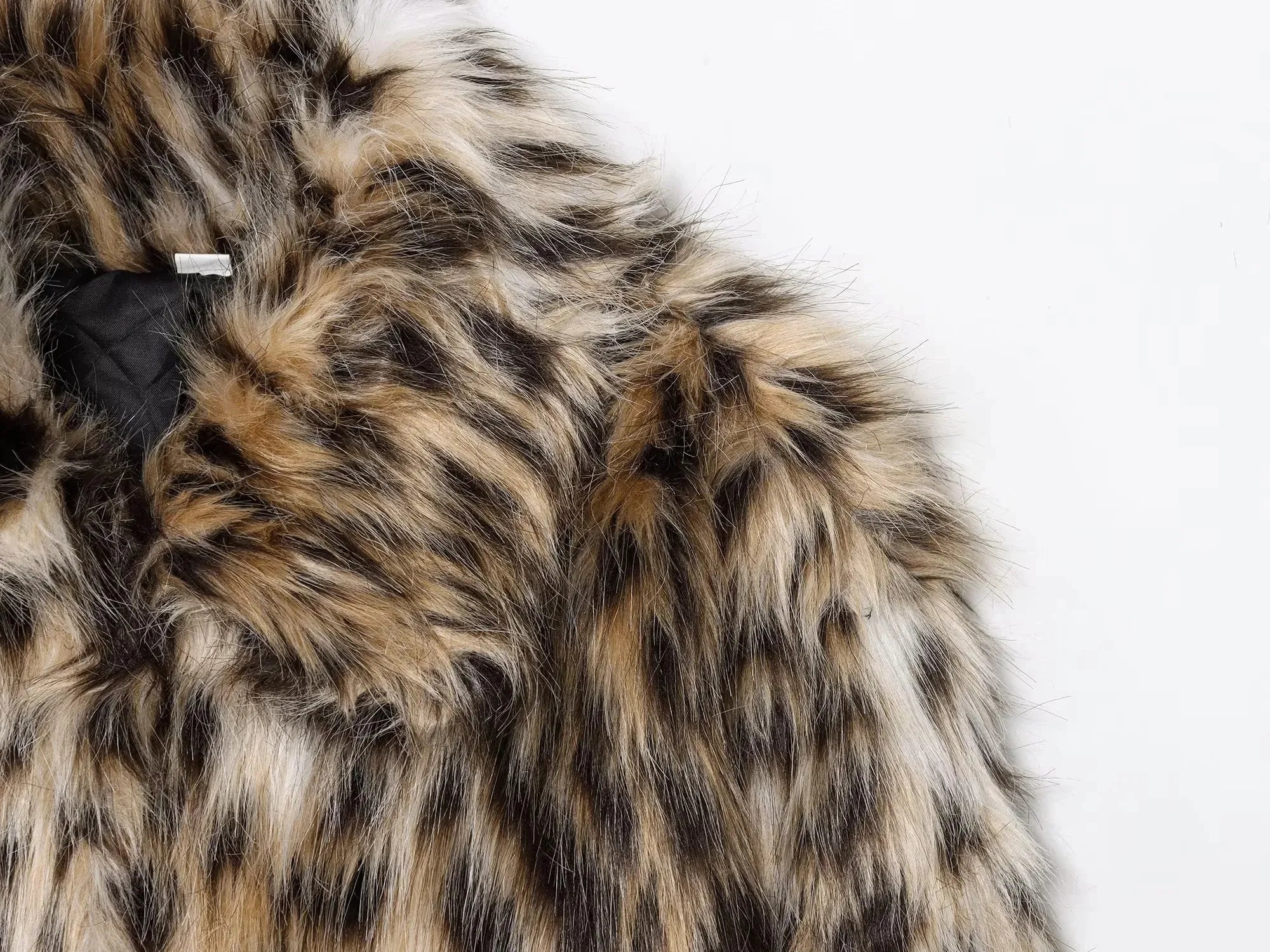 Women Fashion Faux Fur Coat Women 2025 Autumn Warm Stylish Casual Coat Winter Street Slim Elegant Outerwear Femme New