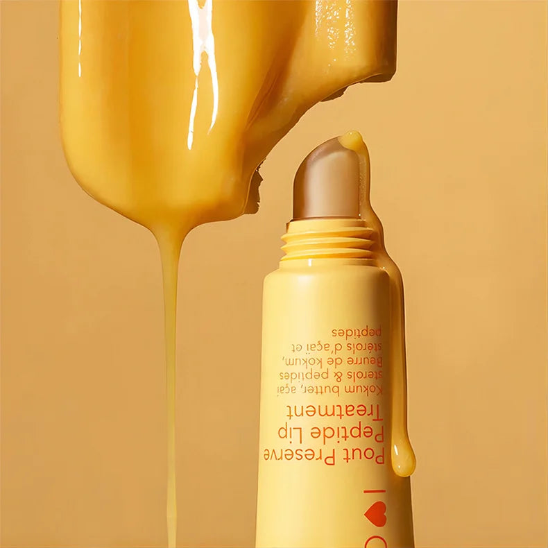 Winter moisturizing lip color lipstick,liquid lipstick moisturizing polypeptide pudding, Plumping Hydrating Lip Gloss Cosmetics