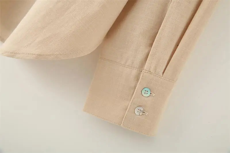 Shirts Spring Women's 2025 New Chic Loose Elegant Office Blouses Fashion Comfortable Long-Sleeved Street Youth Shirt Tops