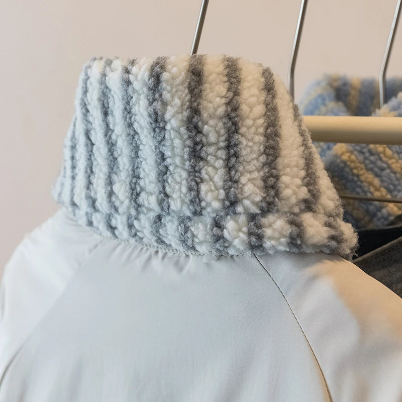 Women Coat 2025 New Double Sided Wearable Polar Fleece Loose Long Sleeve Keep Warm Jacket Tops