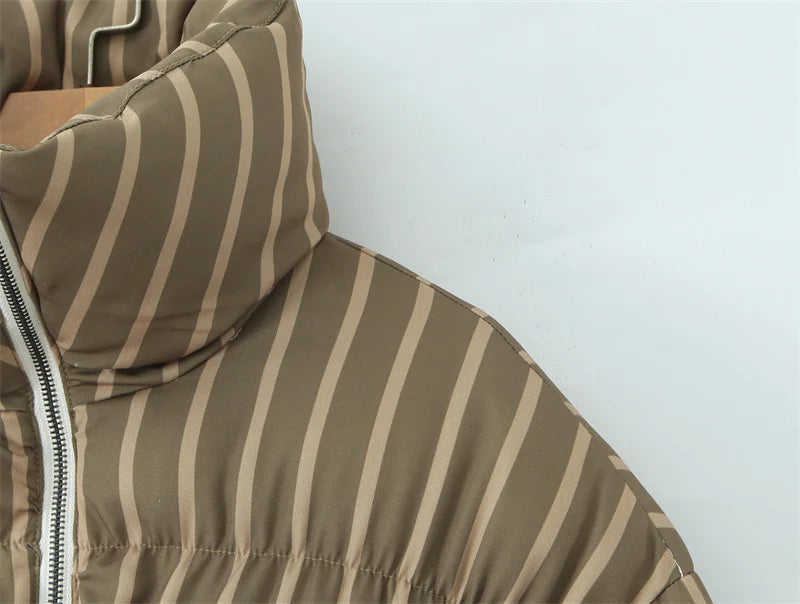 Women's Coat  New Loose and Comfortable Padded Jacket Fashionable Casual Cotton Coat for Autumn and Winter