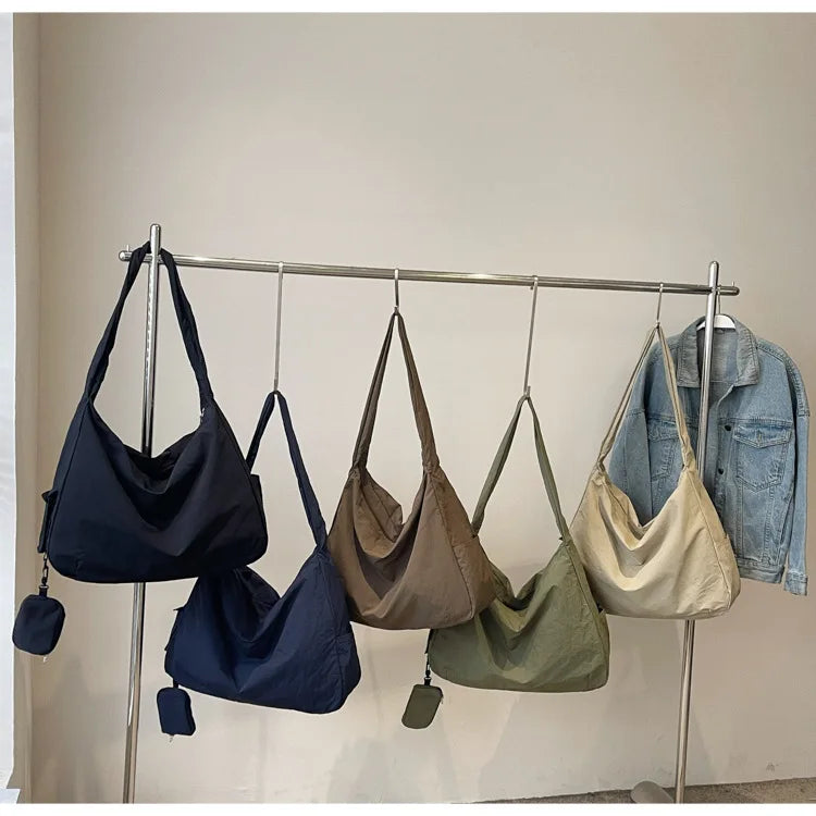 Women's Handbag Large Women Shoulder Shopper Bag Canvas Luxury Designer Cloth Tote Bags for Woman 2025 Trend Brands Big Female